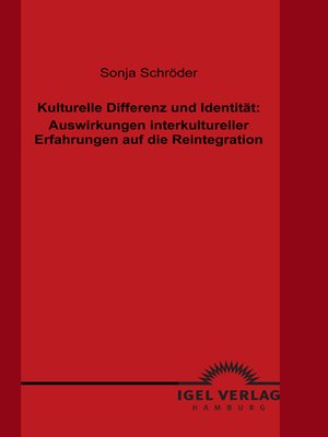 cover image of Kulturelle Differenz und Identität